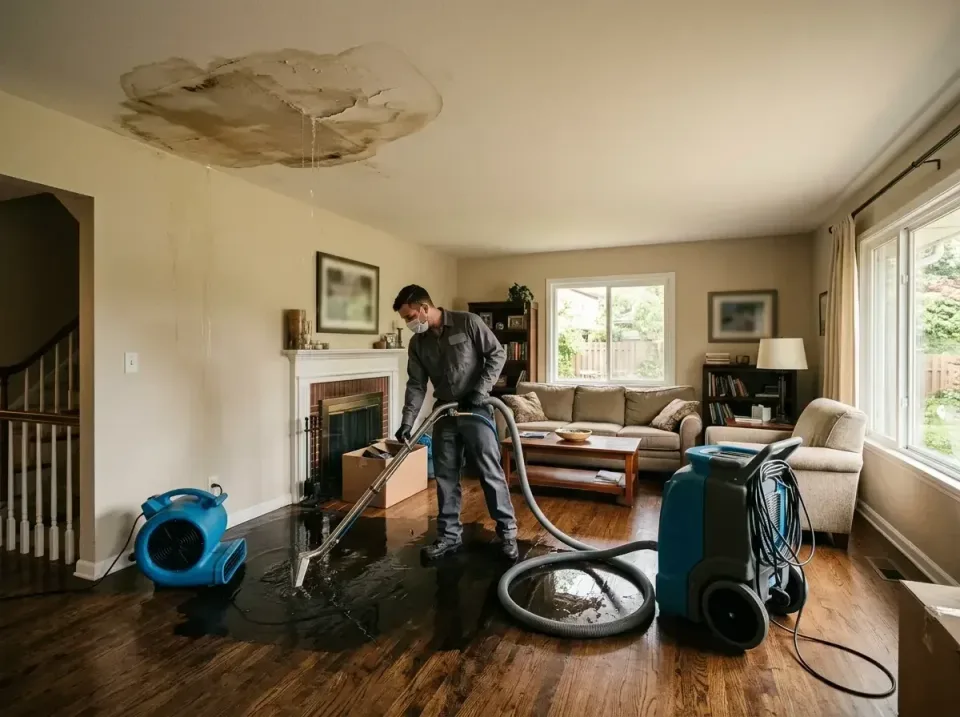 attic-pipe-burst-ceiling-drip-008 — frequently asked questions, Water Damage Restoration & Carpet Care in Hesperia, CA